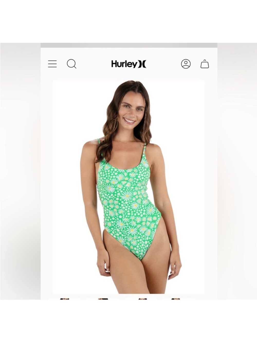 NWT Hurley One Piece Swim